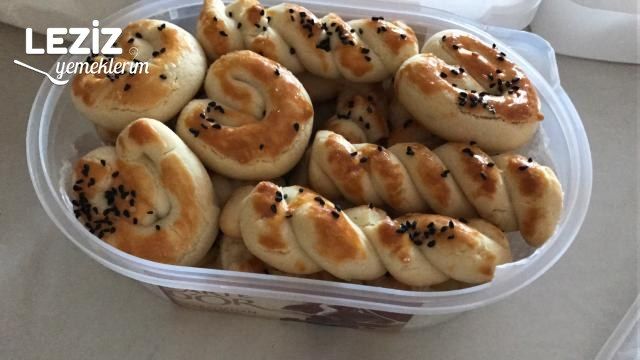 Mahlepli Pastane Kurabiyesi