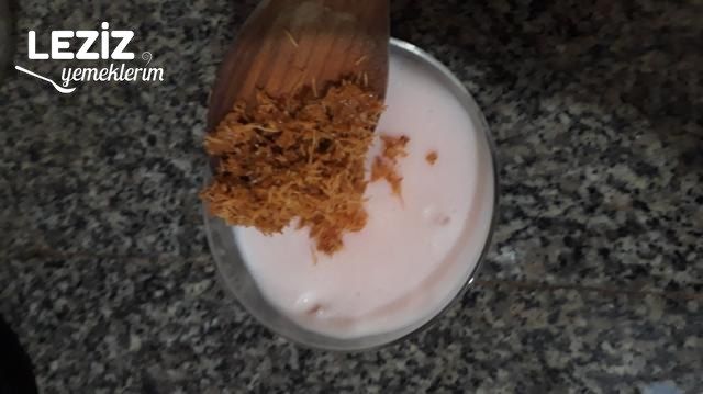 Hazır Pudingle Çıtır Kadayıflı Cuplar