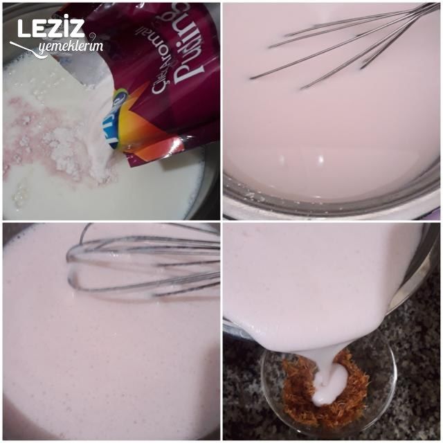 Hazır Pudingle Çıtır Kadayıflı Cuplar