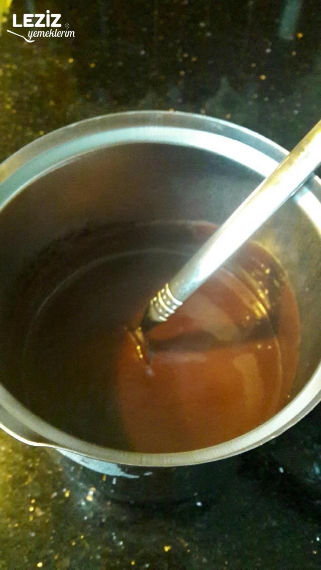Çikolata Soslu Pamuk Tart Kek