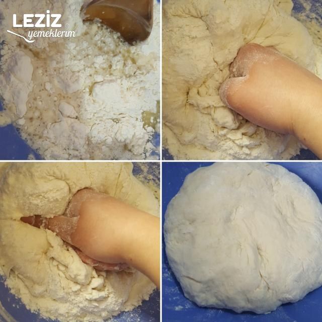 Fırın Tepsisi İçin Pizza Hamuru (Tam Ölçü)