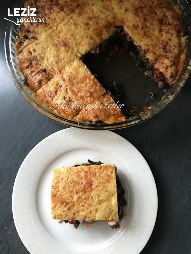 Mantarlı Ispanaklı Graten