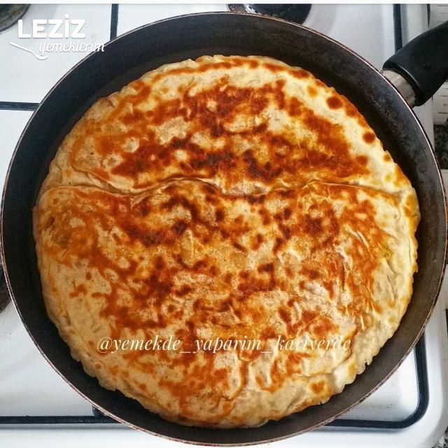 Tavada Peynirli Gözleme