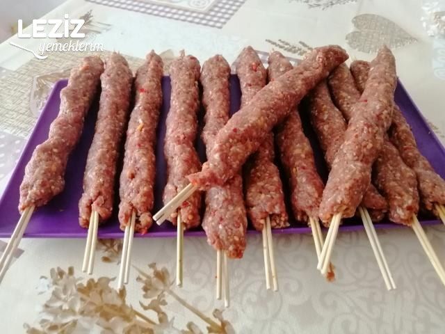 Evde Adana Kebap Yapımı