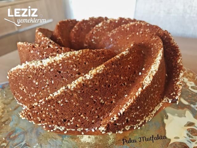 Tahinli Ve Pekmezli Kek