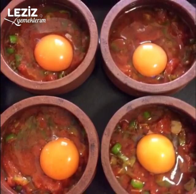 Güveçte Menemen