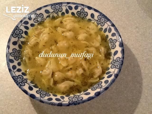 Azerbaycan Mutfağından Düşbere Yemeği (Azerbeycan Mantısı) Tarifi