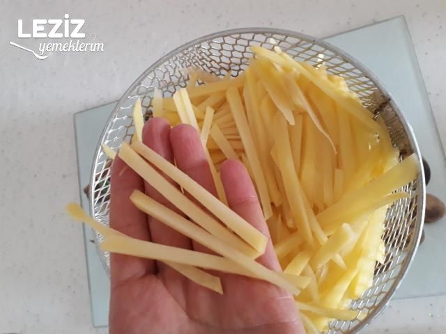Cips Kıvamında Patates Kızartması