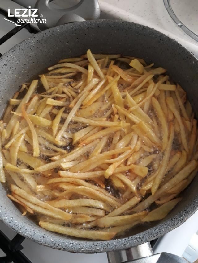 Cips Kıvamında Patates Kızartması