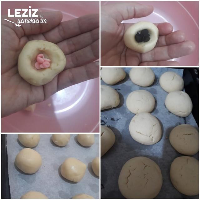 Sürpriz Kurabiye (Ağızda Dağılan Enfes Lezzet)
