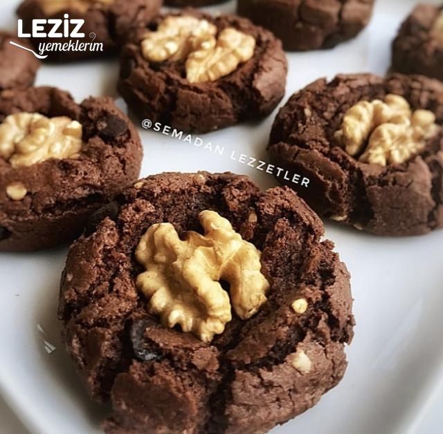 Cevizli Browni Kurabiye