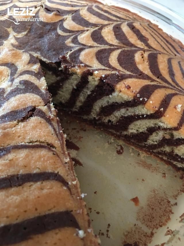 Maden Sulu Zebra Kek