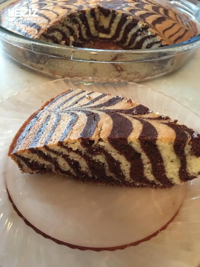 Maden Sulu Zebra Kek