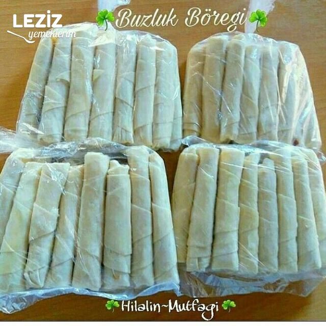 Peynirli Rulo Buzluk Böreği