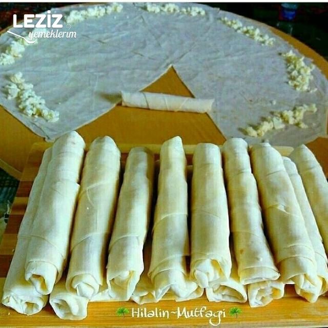 Peynirli Rulo Buzluk Böreği