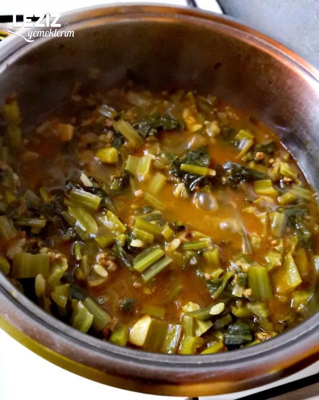 Kıymalı Pazı Yemeği