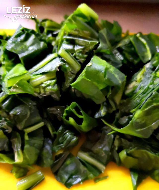 Kıymalı Pazı Yemeği