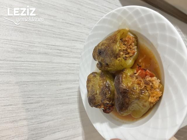 Fırında Biber Dolması Tarifi