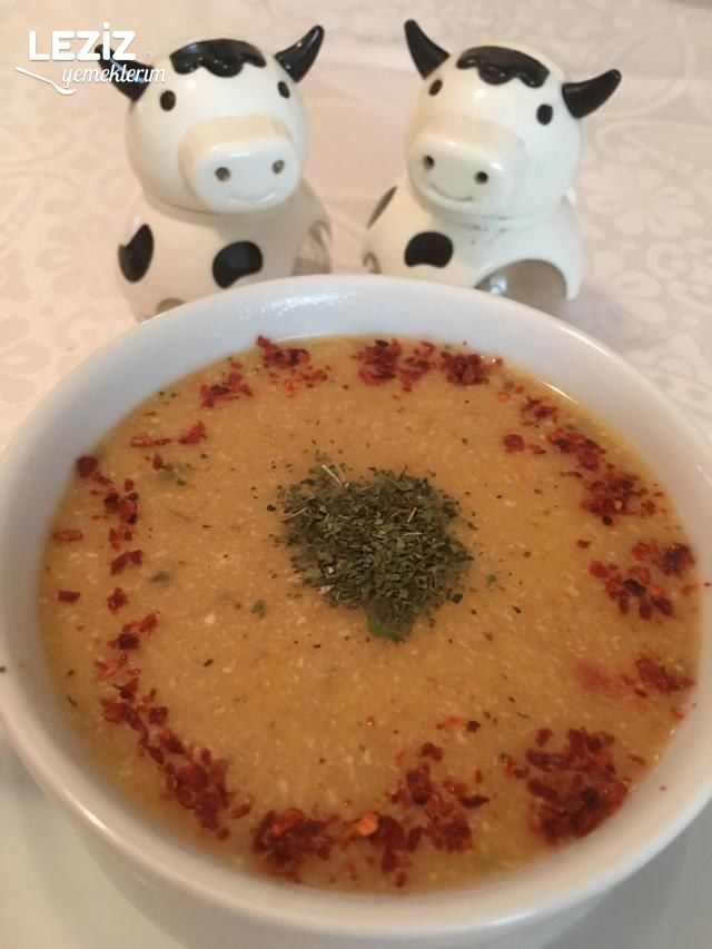 Yoğurt Soslu Mercimek Çorbası