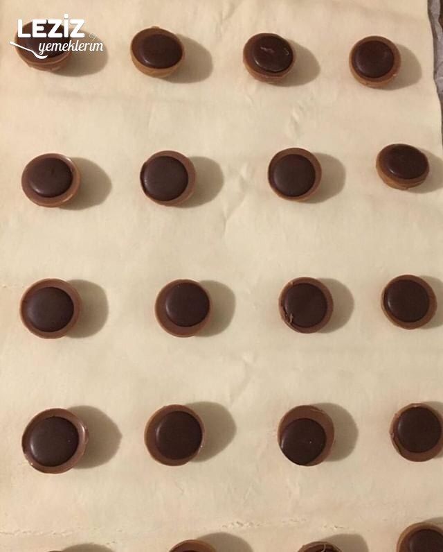 Milföy Hamurunda Toffifee Çikolata