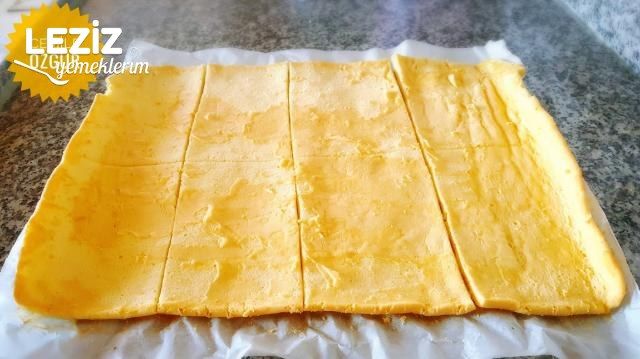 Evde Muzlu Rulo Pasta Yapımı