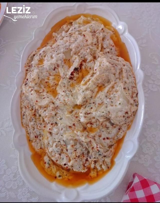 Hatay Usulü Tuzlu Yoğurtlu Meze