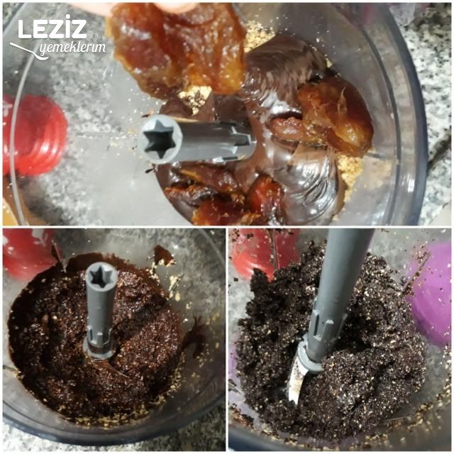 Kahvaltılık Sürülebilir Çikolata Tarifi (Hurmalı Ve Şekersiz)