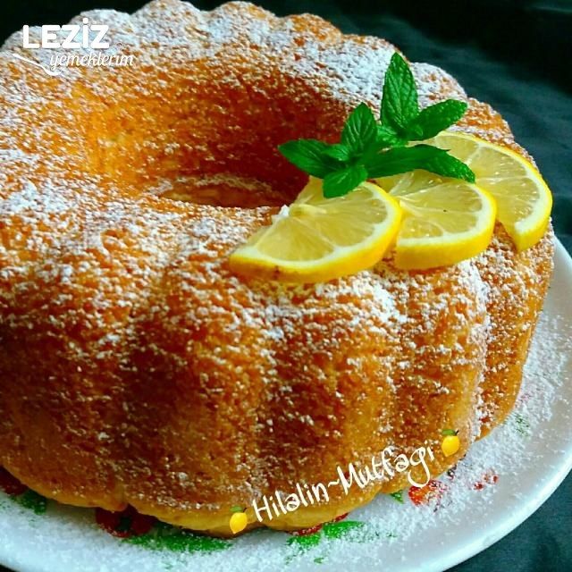 Limon Aromalı Kek