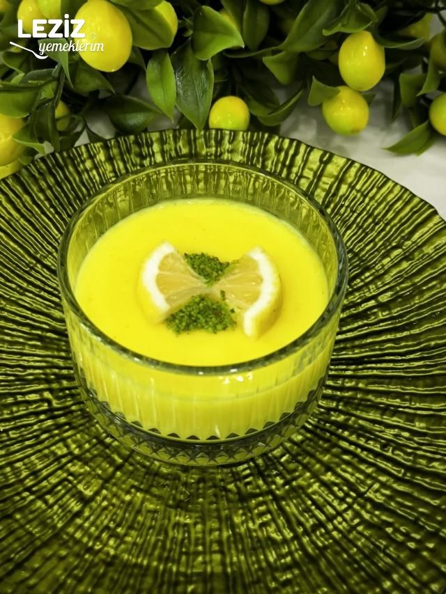 Limonlu Muhallebi Tarifi, Nasıl Yapılır