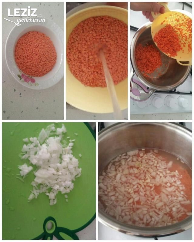 Mercimek Çorbası (Aşama Fotoğrafları İle)