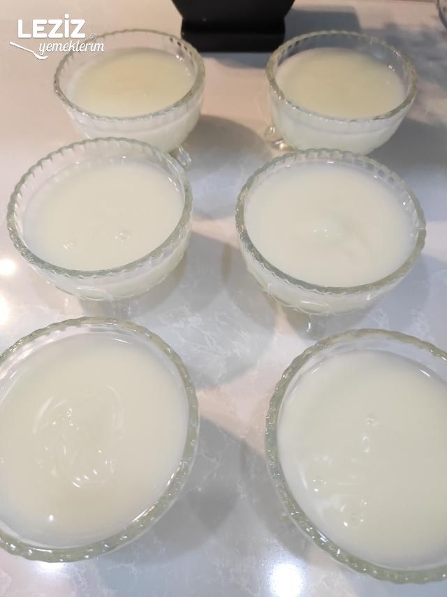 Su Muhallebisi Tarifi, Nasıl Yapılır