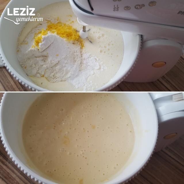 Bol Limonlu Ve Kakao Çizgili Kek (Pofuduk Kek)