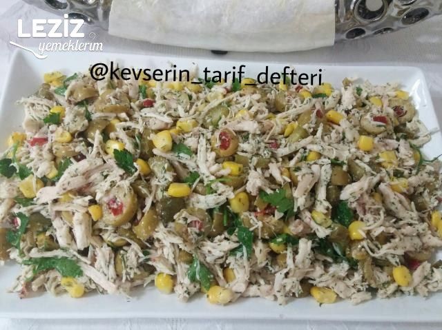 Lezzetli Tavuk Salatası