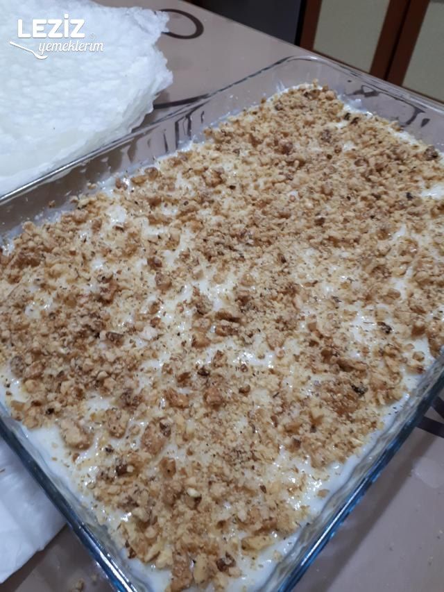 Muhallebili Güllaç Tarifi