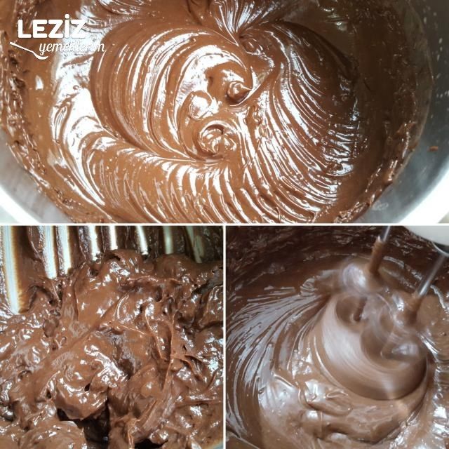 Krem Şantisiz Ve Yumurtasız Çikolatalı Pastacı Kreması (Tam Ölçü)
