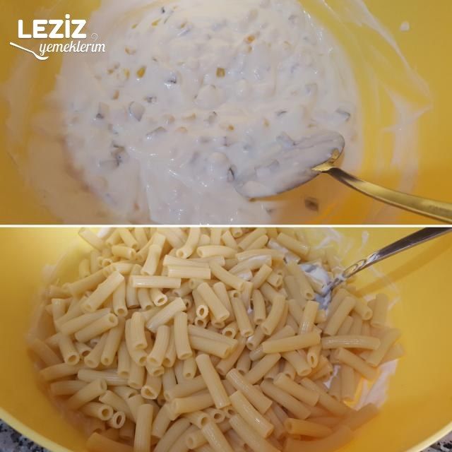 Mantı Tadında Nefis Yoğurtlu Makarna (Yalancı Mantı)