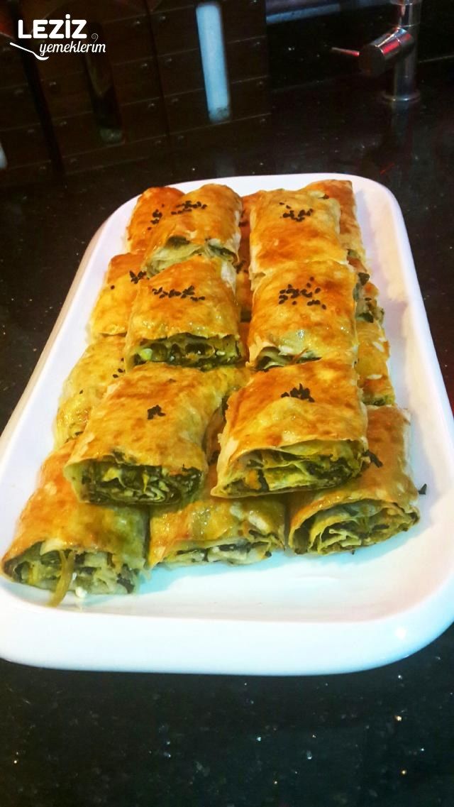 Unlu Sirkeli Ispanaklı Çıtır Börek