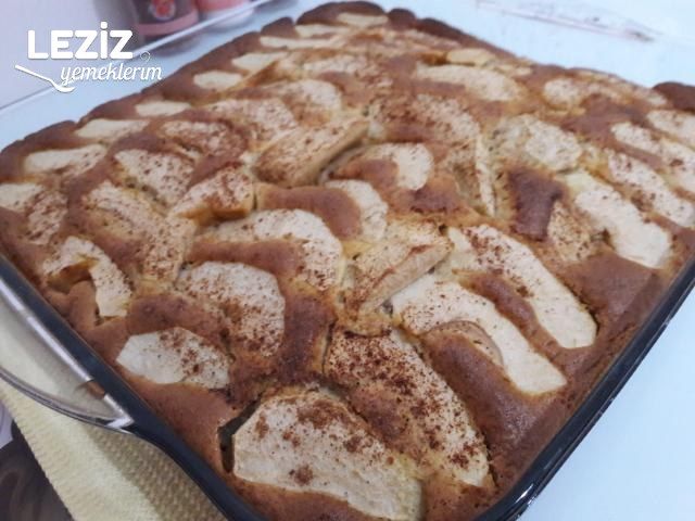 Cevizli Tarçınlı Elmalı Kek