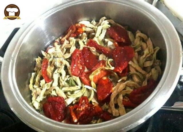 Kurutulmuş Taze Fasülye Yemeği Tarifi