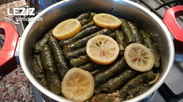 Zeytinyağlı Yaprak Sarma (Tüm Aşamaları İle)