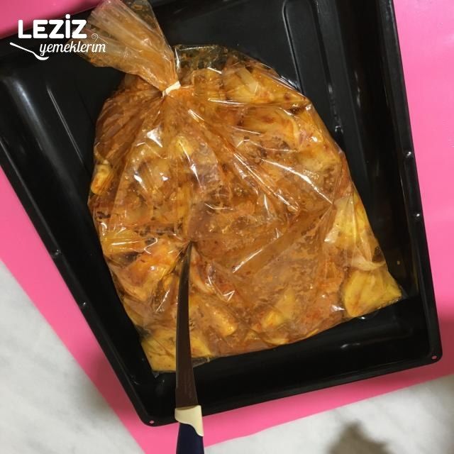 Fırın Poşetinde Tavuk Pirzola Patates