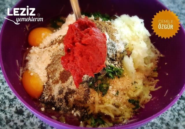 Ekmekli Kabak Köftesi