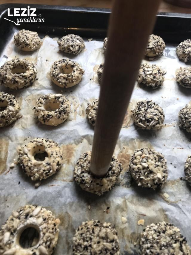 6 Tahıllı Simit Kurabiye