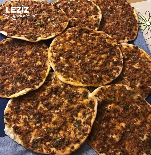 Ev Yapımı Lahmacun Yapılışı