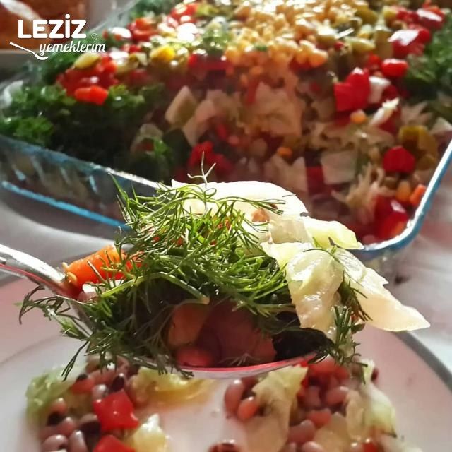 Börülce Salatası (Şekli Şahane)