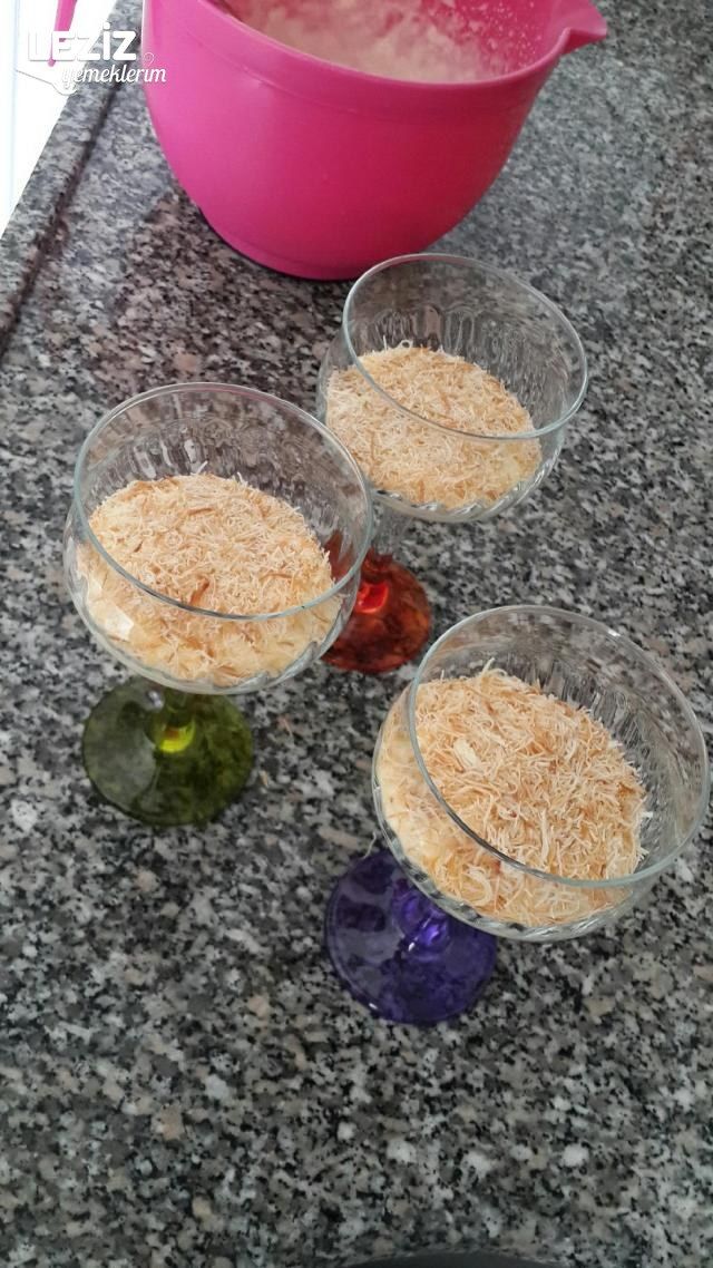 Kadayıflı Kremoleli Kuplar