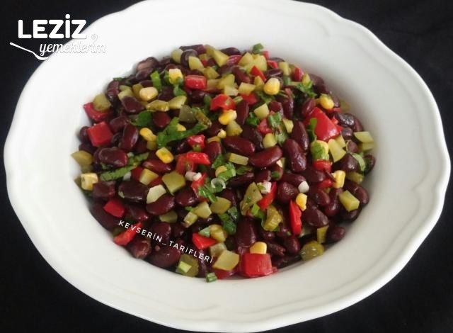Meksika Fasulyesi Salatası
