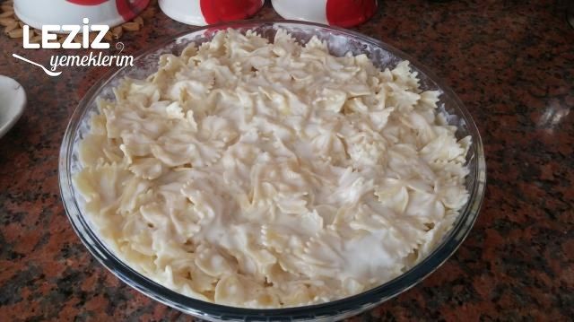 Nefis Soslu Yoğurtlu Makarna Tarifi