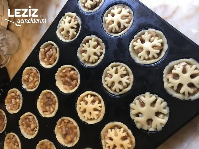 Elmalı Tartolet ( Mini Elmalı Pay)
