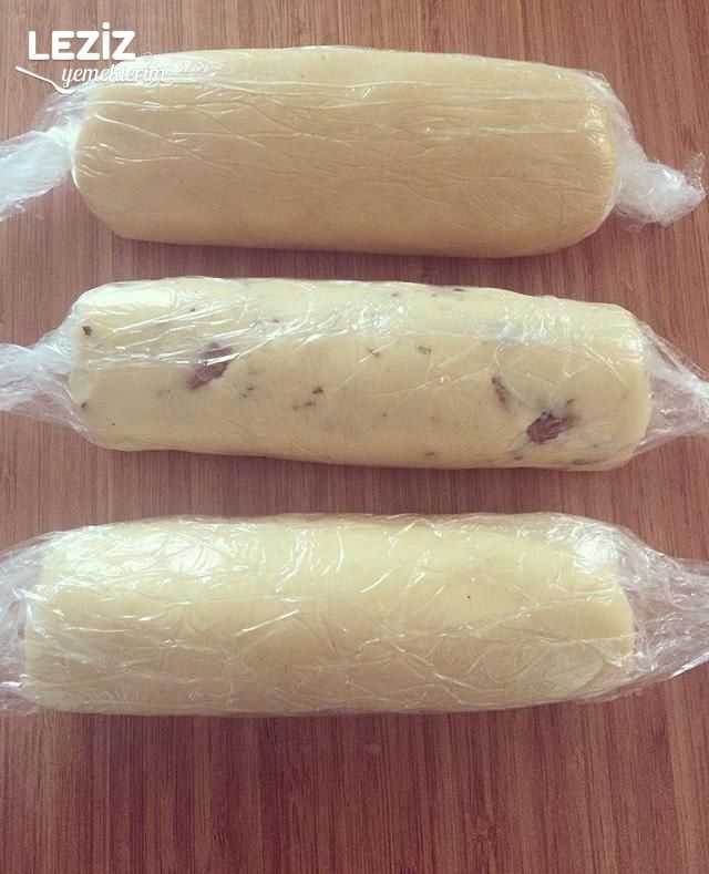Rulo Elmas (Kum) Kurabiye